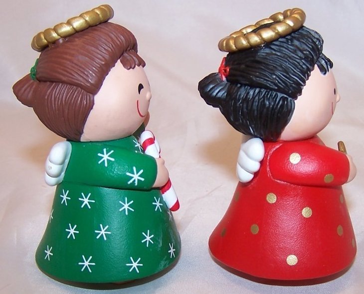 Image 3 of Christmas Angel Salt and Pepper Shakers Shaker Set, Hallmark