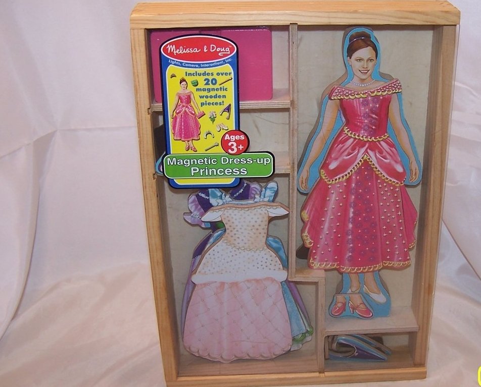 Image 0 of Melissa and Doug Magnetic Dress Up Princess, Ages 3 up