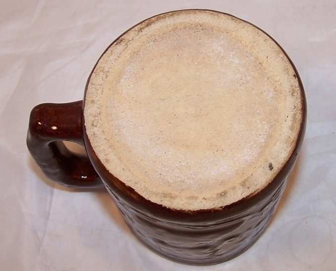 Image 3 of Vintage Dutch Mug Cup with Windmill, Wheels, Man with Pipe