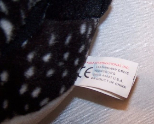 Image 5 of Black and White Loon Water Fowl, Bird Stuffed Plush