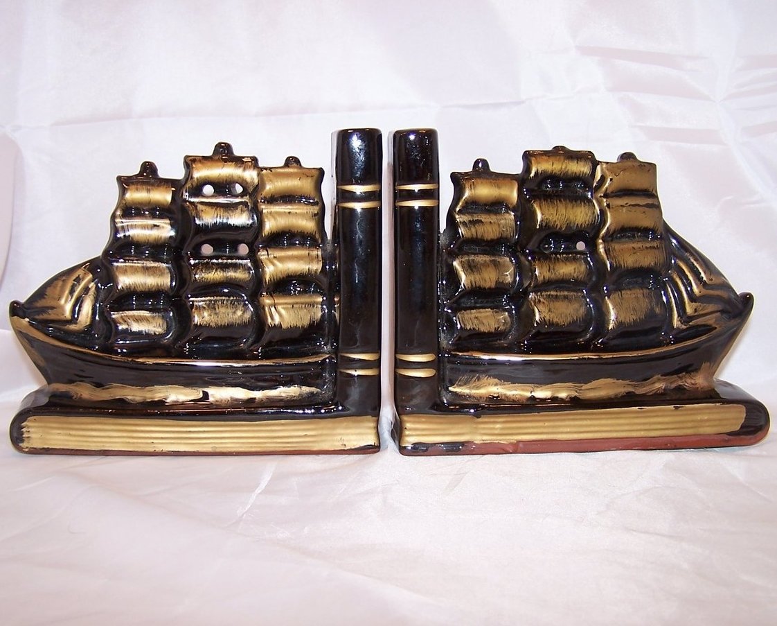 Bookend Great Sailing Ship Set