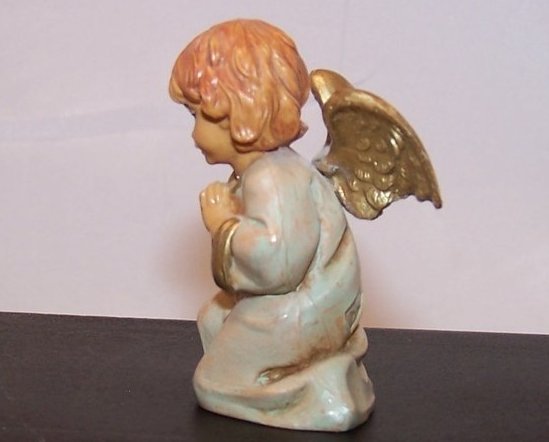 Image 1 of Angel Kneels in Prayer, Italy
