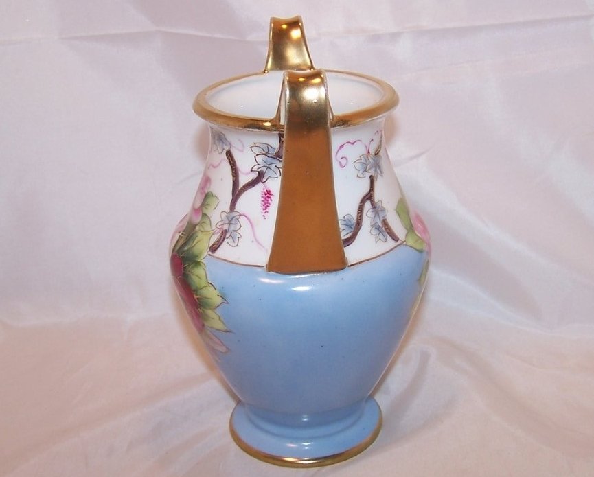 Image 1 of Double Handled, Hand Painted Vase, Noritake Japan Japanese