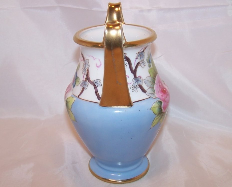 Image 3 of Double Handled, Hand Painted Vase, Noritake Japan Japanese