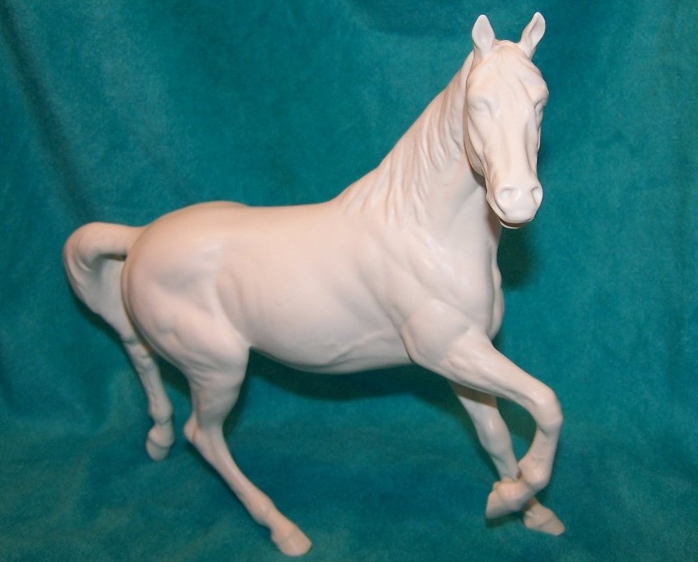 Image 0 of Spirit of the Wind, Beswick White Stallion, Porcelain