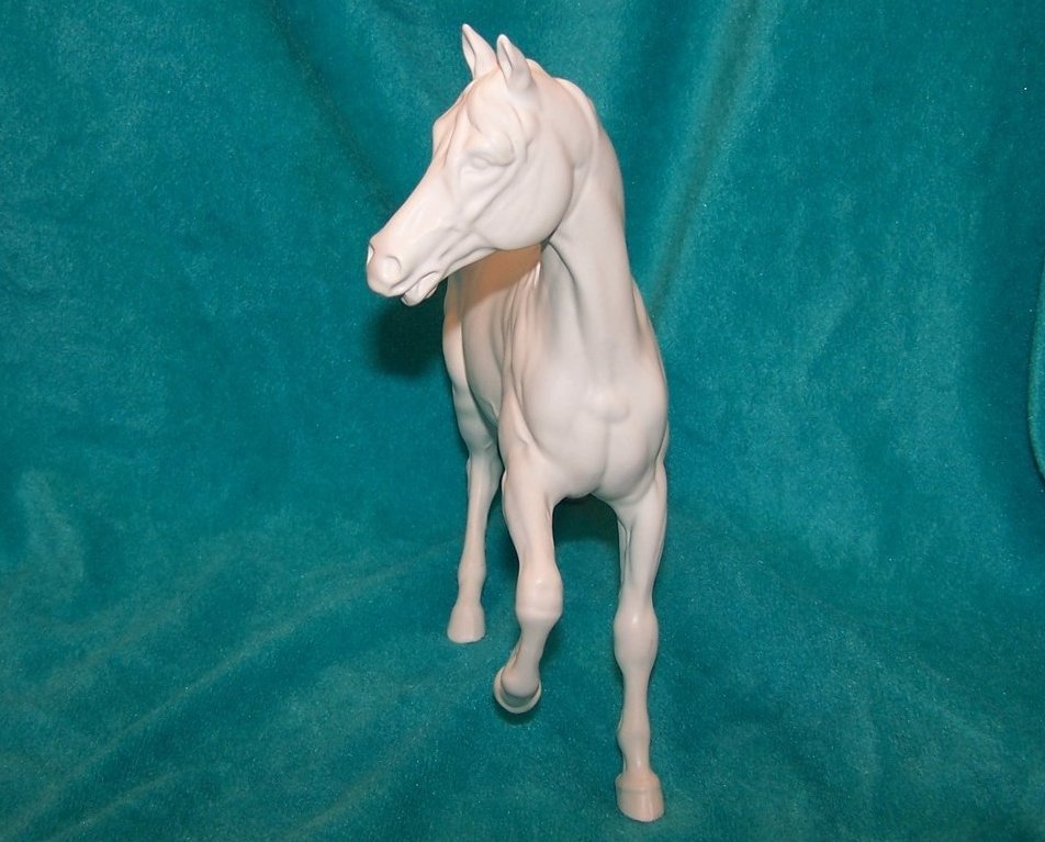 Image 1 of Spirit of the Wind, Beswick White Stallion, Porcelain