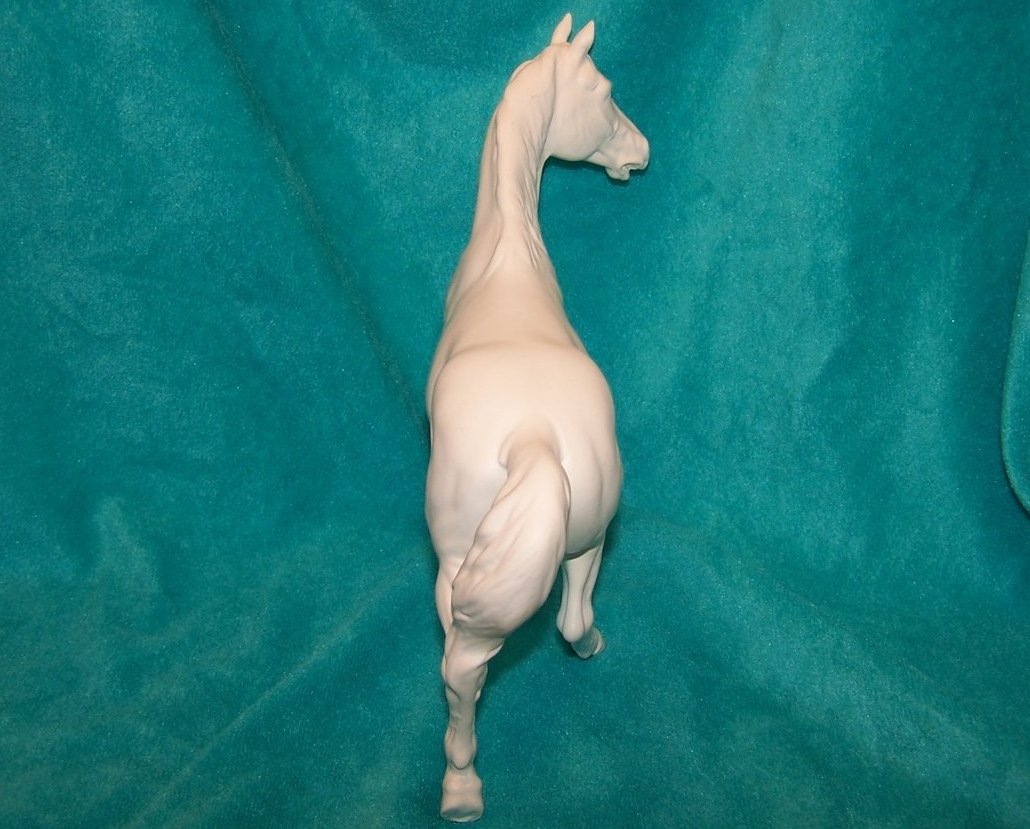 Image 3 of Spirit of the Wind, Beswick White Stallion, Porcelain