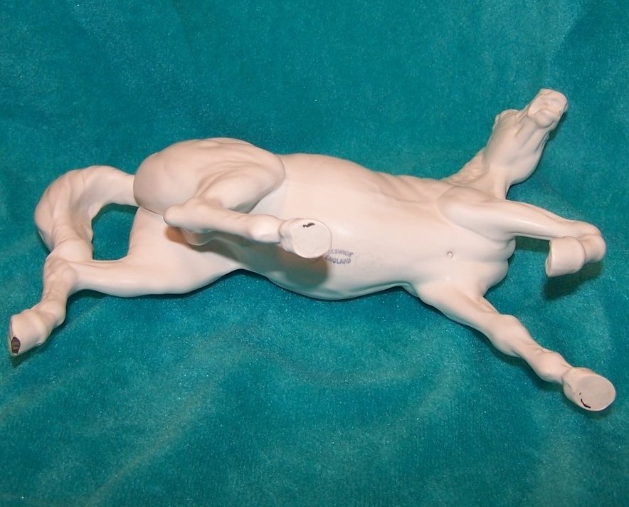 Image 4 of Spirit of the Wind, Beswick White Stallion, Porcelain