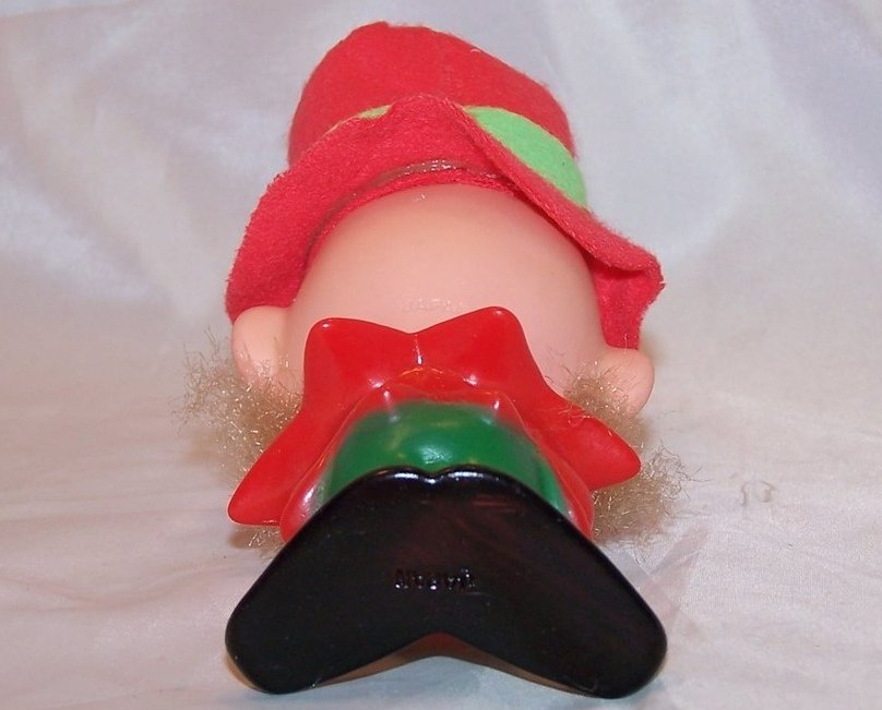 Image 4 of Red Dwarf, Elf, Gnome Plastic Doll, Ornament Vintage 