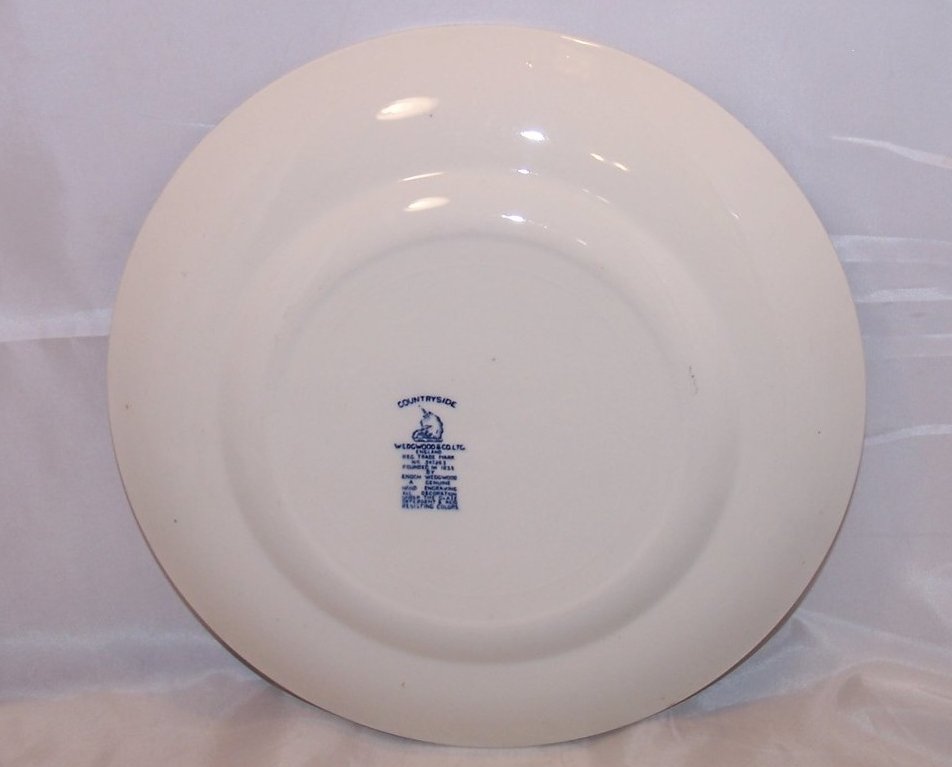 Image 1 of Wedgwood Countryside Dinner Plate, 10 inches, 2 Available