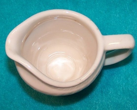 Image 1 of Shenango China Creamer, White, 3 Inches Tall