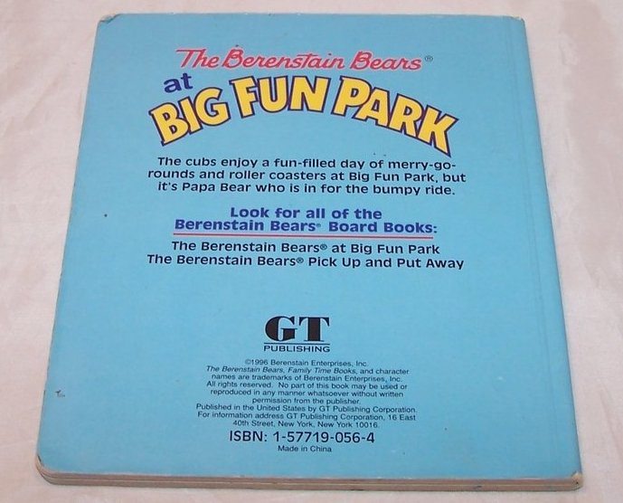 Image 2 of Berenstain Bears Haunted Hayride and Big Fun Park  Books