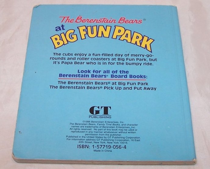 Image 2 of Berenstain Bears Haunted Hayride and Big Fun Park  Books