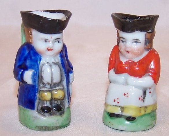 Image 0 of  Toby Creamers,  Woman and Man Pair, Japan, Miniature