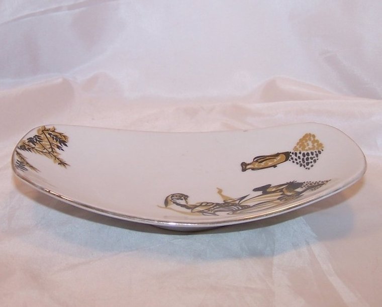 Image 2 of Naaman Israel, Small Curved Serving Plate, Dish