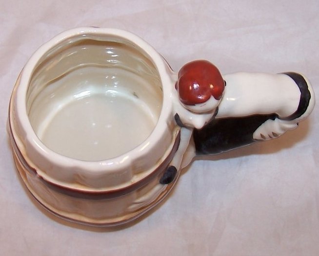 Image 3 of  Pirate and Cask Mug Cup w Pirate Handle, MK Japan