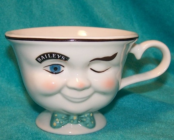 Image 0 of Baileys Irish Cream Cup w Winking Smiling Face, 1996