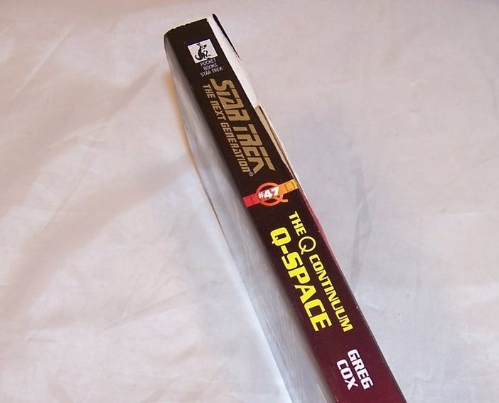Image 2 of Star Trek, Next Generation, The Continuum, Q Space, 3 Book Set, Paperback