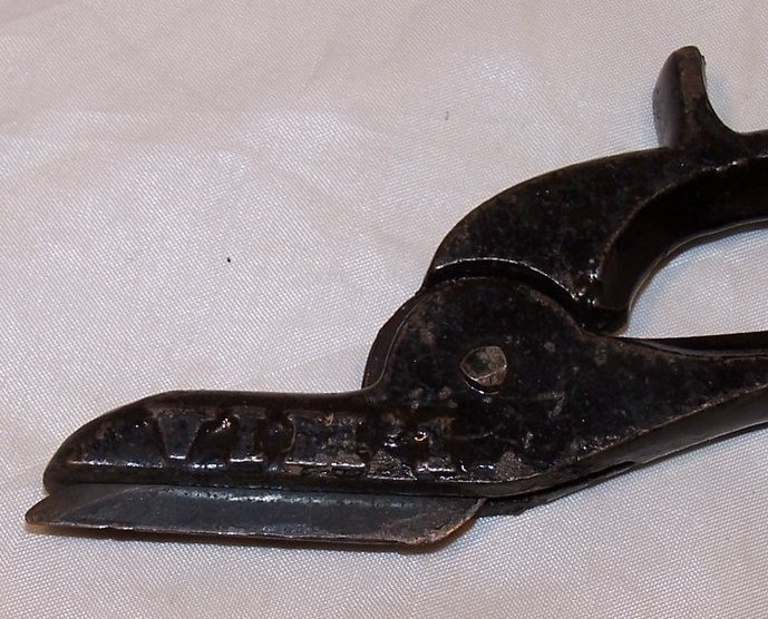 Image 4 of Vintage Cutter Tool, VIM 1, Heavy Metal, Painted Black