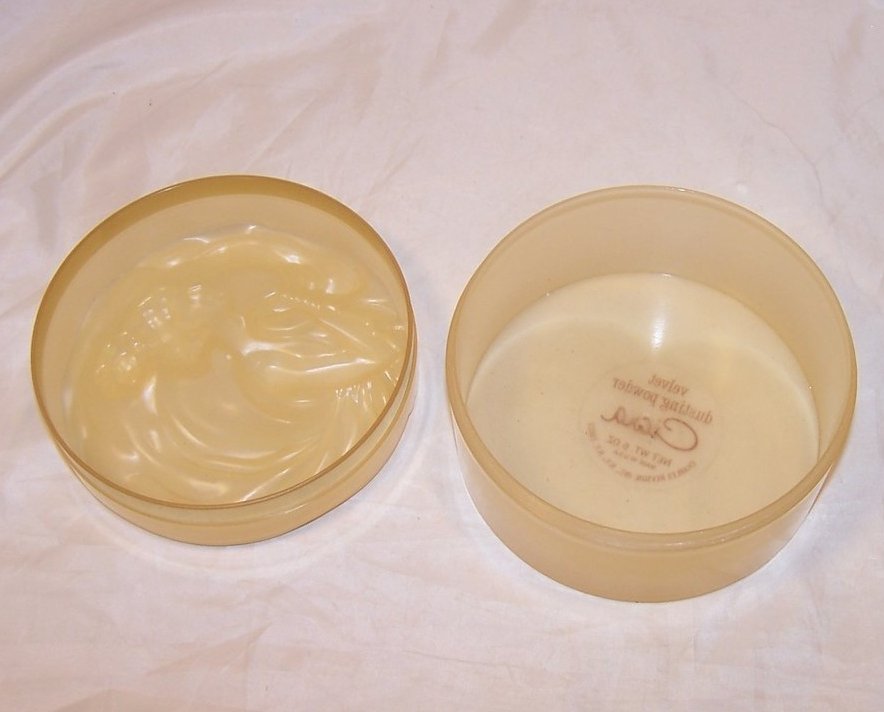 Ciara Velvet Dusting Powder Box, Revson, Vintage