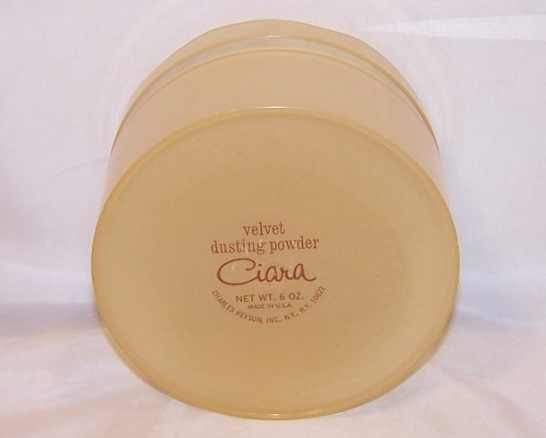 Image 4 of Ciara Velvet Dusting Powder Box, Revson, Vintage