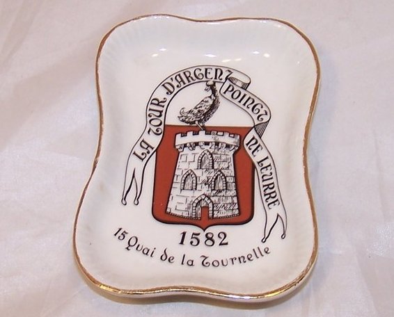 Old Original Bookbinders Salt, Sauce Dish