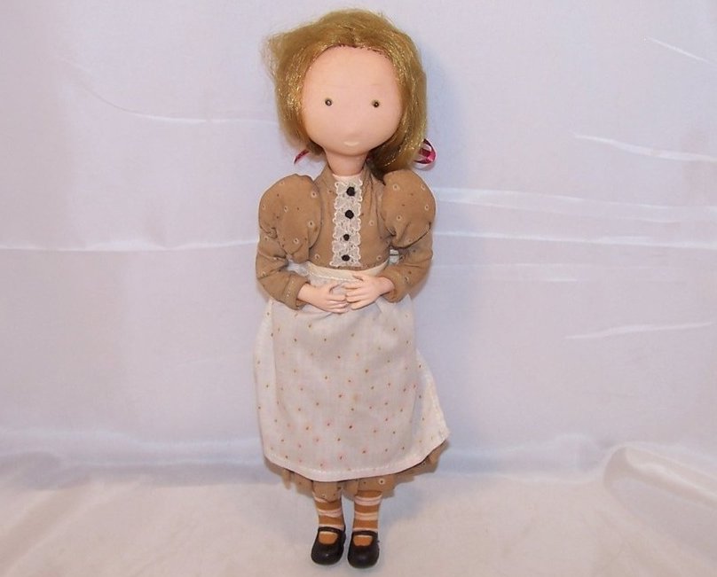 Holly Hobbie Hobby Prototype Doll, Green Dress, Knickerbocker 1974