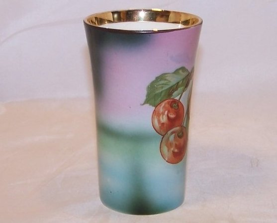 Image 2 of Rare USONA Goodwin Cup, Cherry Tree Pattern, Dragon Sea Serpent Logo, 1912