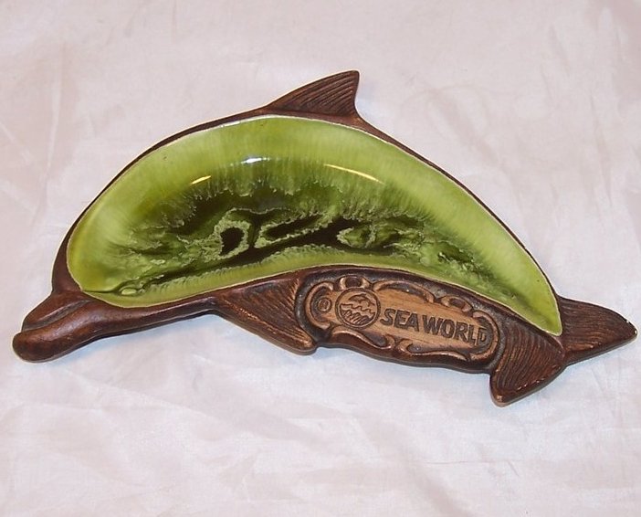 Treasure Craft Dolphin Dish, Bowl, USA