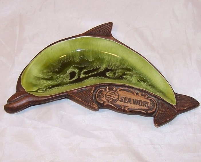 Image 0 of Treasure Craft Dolphin Dish, Bowl, USA