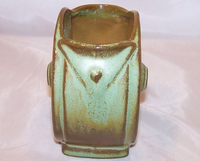 Image 3 of Frankoma Wagon Wheel Vase, Frankoma Pottery, Oklahoma