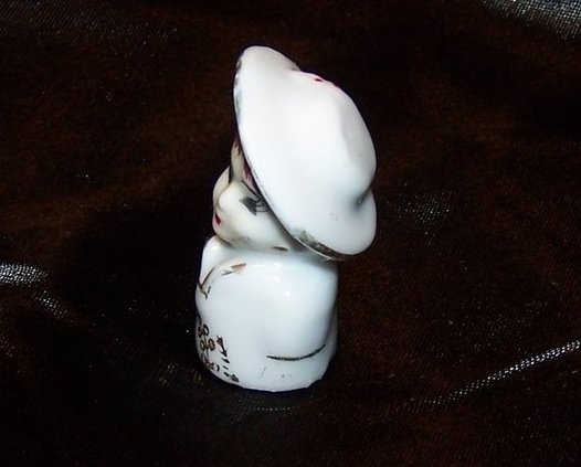 Image 1 of Thimble Lady Head, Vintage Japan