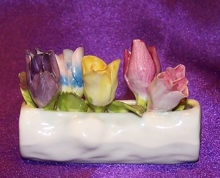 Flower Teacup Cup, Saucer, Exquisite Miniature, Japan Japanese