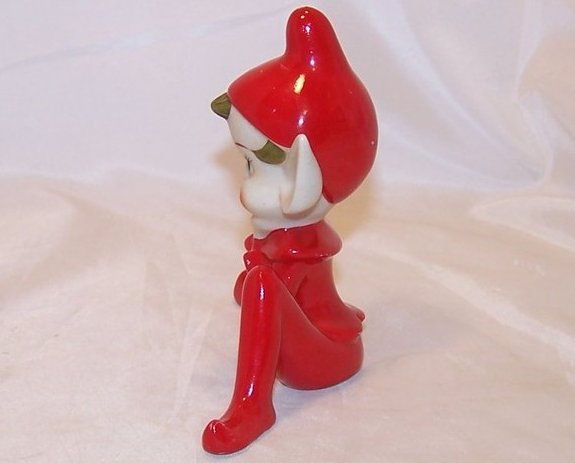 Image 1 of Pixie, Elf Figurine, Plotting, Vintage Japan Japanese