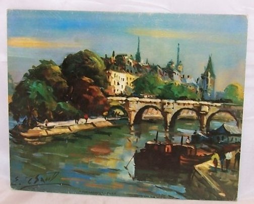 Image 0 of Paris by S. Lesaout, Lithograph, USA