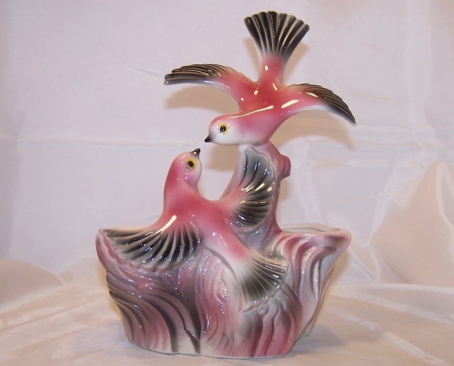 Image 0 of Maddux of California Double Bird Planter, S28, 1959, USA