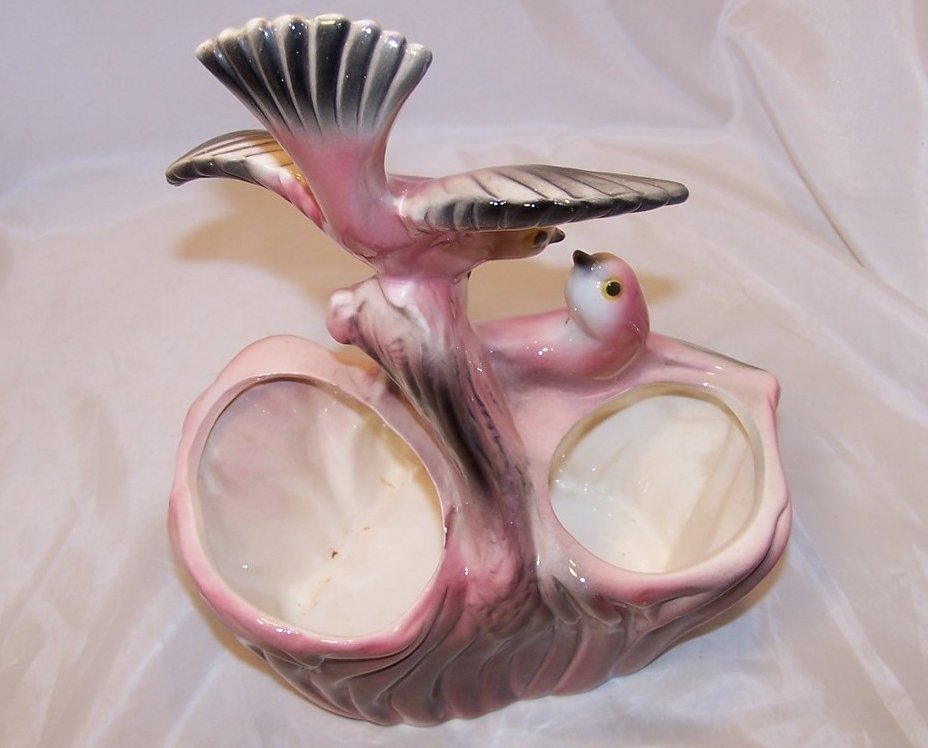 Image 4 of Maddux of California Double Bird Planter, S28, 1959, USA