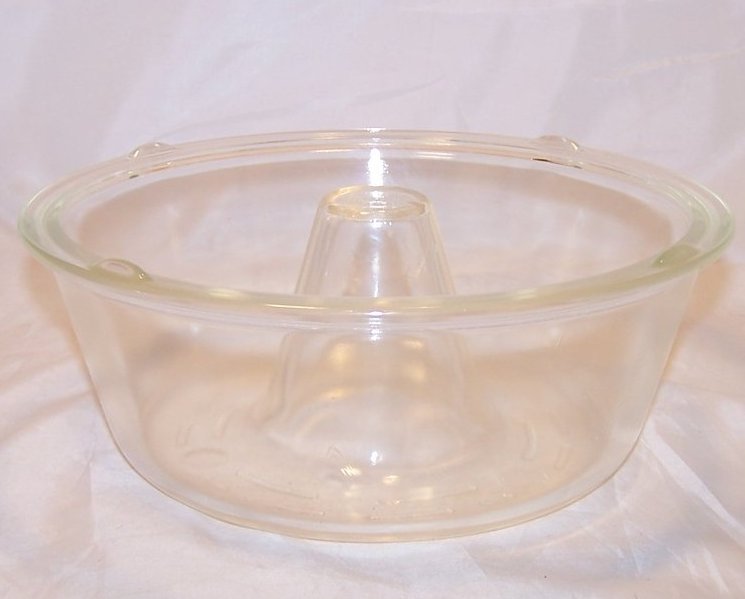 Glasbake Bundt Cake, Angel Food Cake Glass Pan, 352