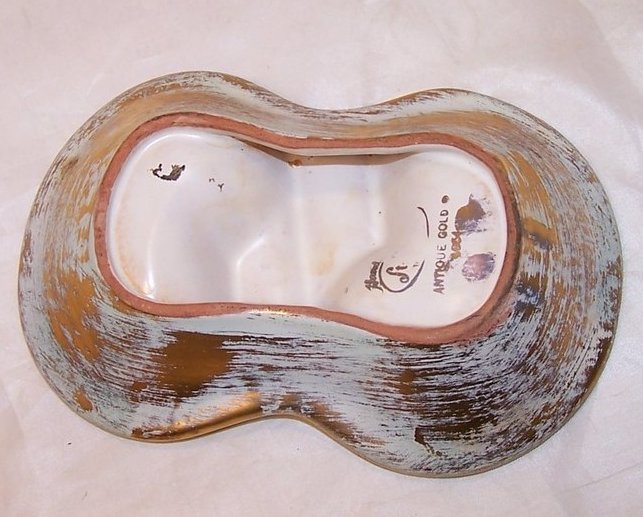 Image 2 of Stangl Ashtray, Ash Tray, Antique Gold, 1954