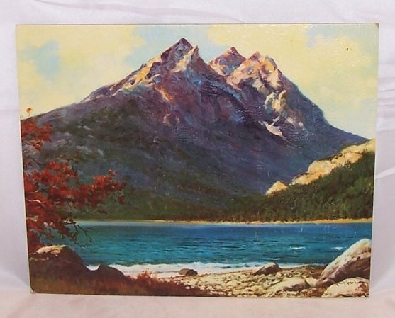 Autumn in the Tetons by Robert Wood, DAC Lithograph, USA