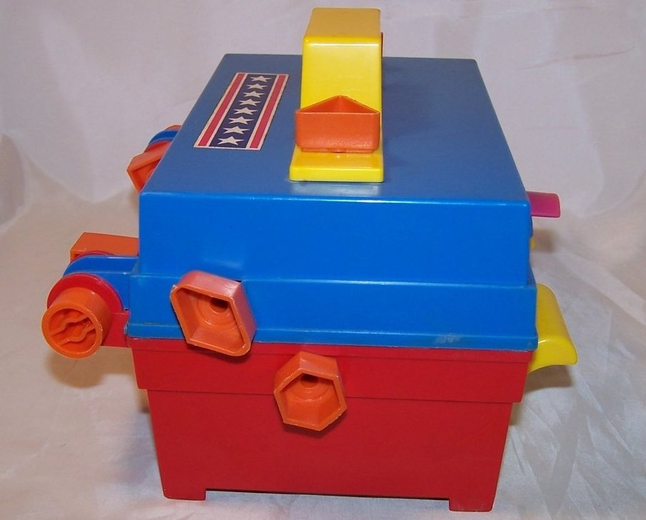 Image 1 of Take A Part Tool Box, Child Guidance Toy, Complete, Vintage