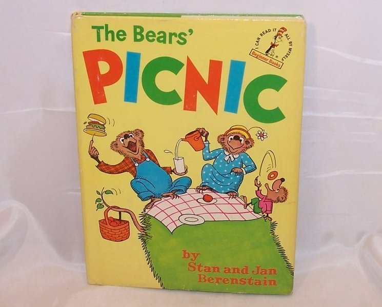 The Bears Picnic, First Edition, I Can Read It All By Myself Book