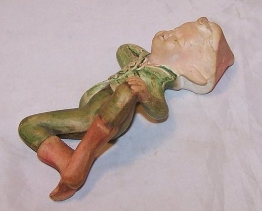 Image 1 of Holland Mold Elf, Pixie Figurine Relaxing