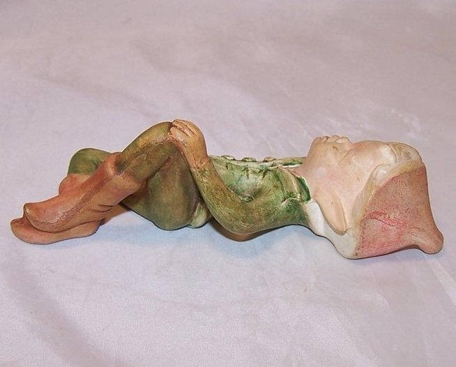 Image 2 of Holland Mold Elf, Pixie Figurine Relaxing