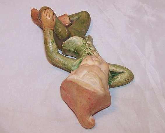 Image 3 of Holland Mold Elf, Pixie Figurine Relaxing