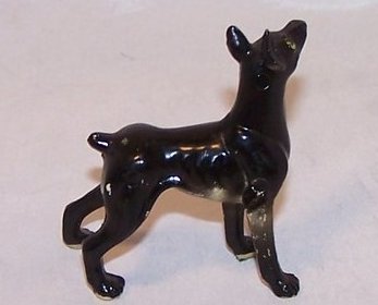 Image 2 of Doberman Pinscher Dog Figurine, Plastic