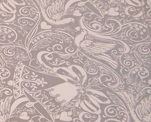 Image 1 of Seven Sheets Vintage Love, Shower Style Gift Wrapping Paper 