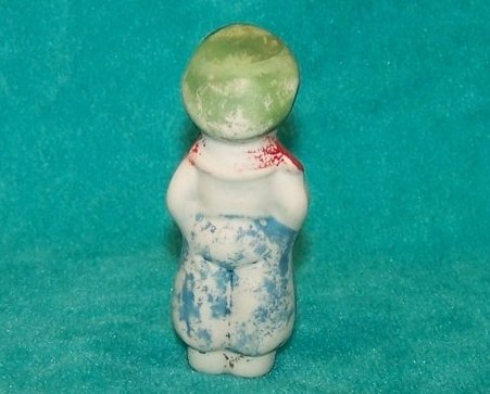 Image 2 of Boy in Blue Ceramic Figurine