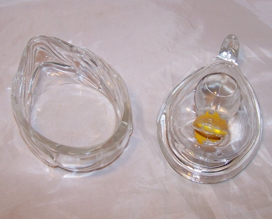 Image 4 of Two Piece Glass Duck Covered Dish