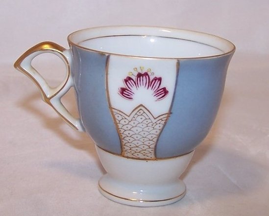 Ucagco P Handle Teacup, Demitasse Cup, Japan